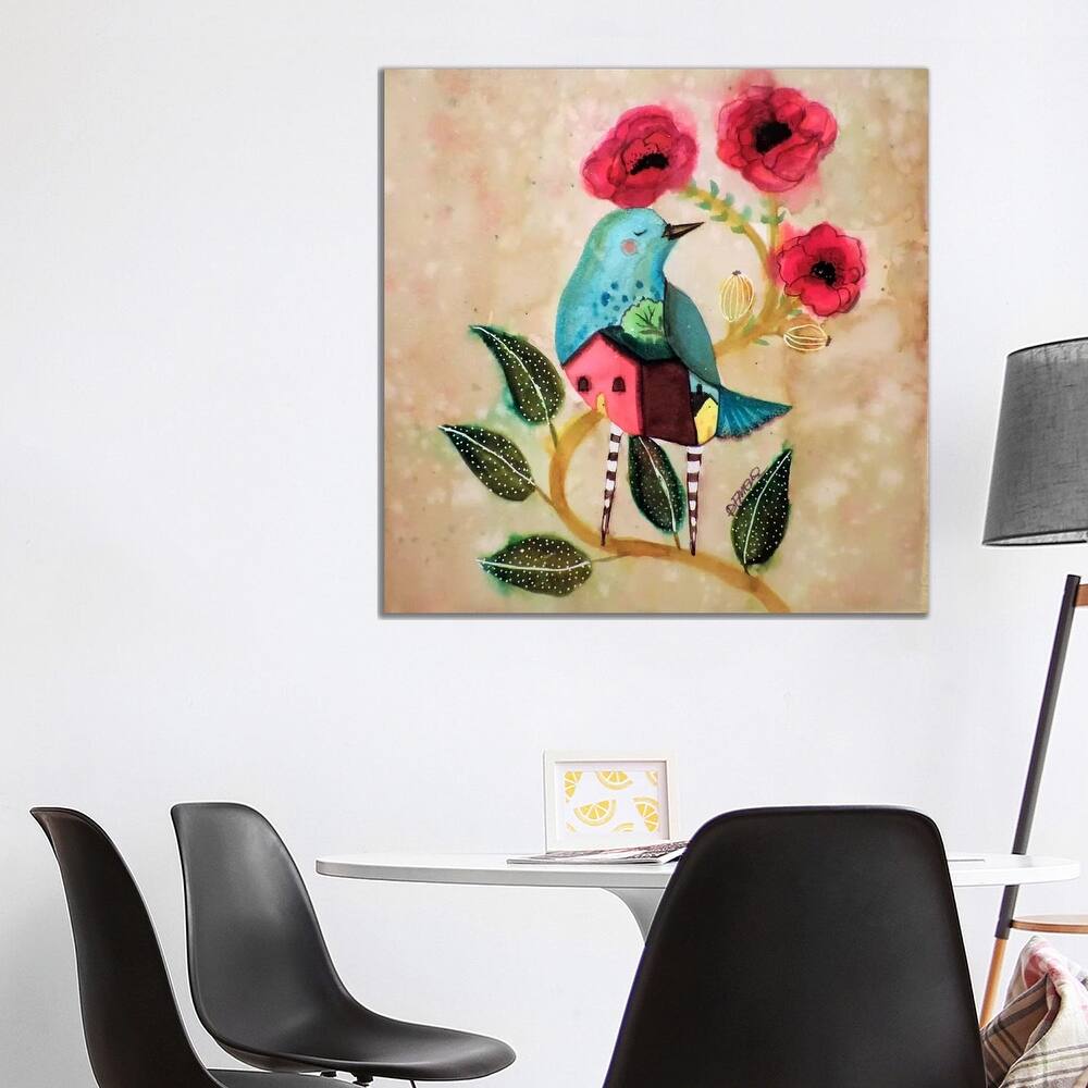 iCanvas "Les Pavots" by Sylvie Demers Canvas Print