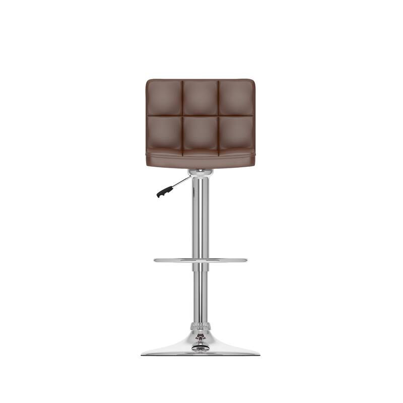 Zion Swivel Adjustable Bar Stool (Set of 2)