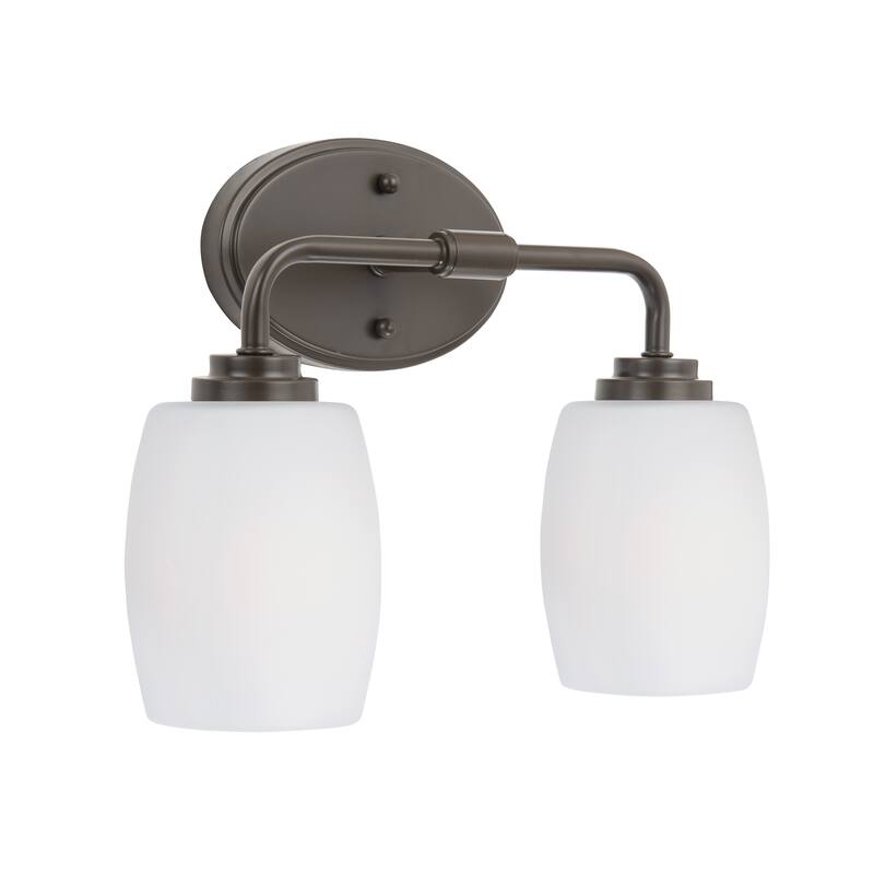Brio Lighting Meira 2-Light Dimmable Bathroom Vanity Light