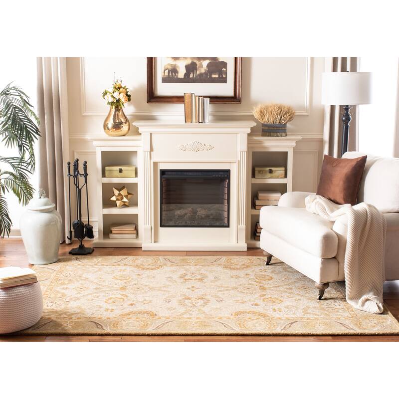 SAFAVIEH Handmade Anatolia Katja Traditional Oriental Hand-spun Wool Rug