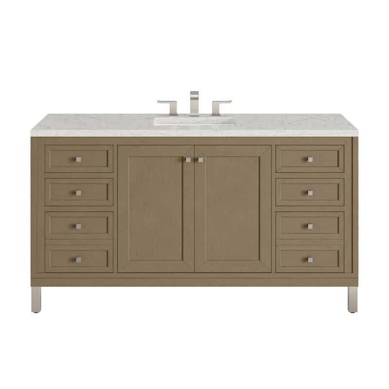 James Martin Vanities 503-V60S-3EJP Chicago 60" Free Standing Single