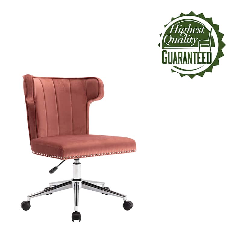 Porthos Home Cole Ergonomic Office Chair, Casters and Footers Both Included