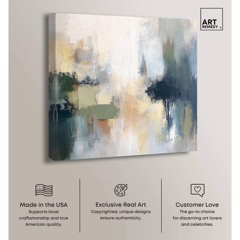 Abyssal Light Canvas by Art Remedy, Gallery Wrapped