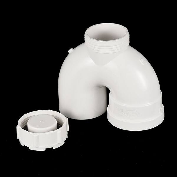 1pcs pvc water pipe u shaped fitting 50mm id single plug adapter w