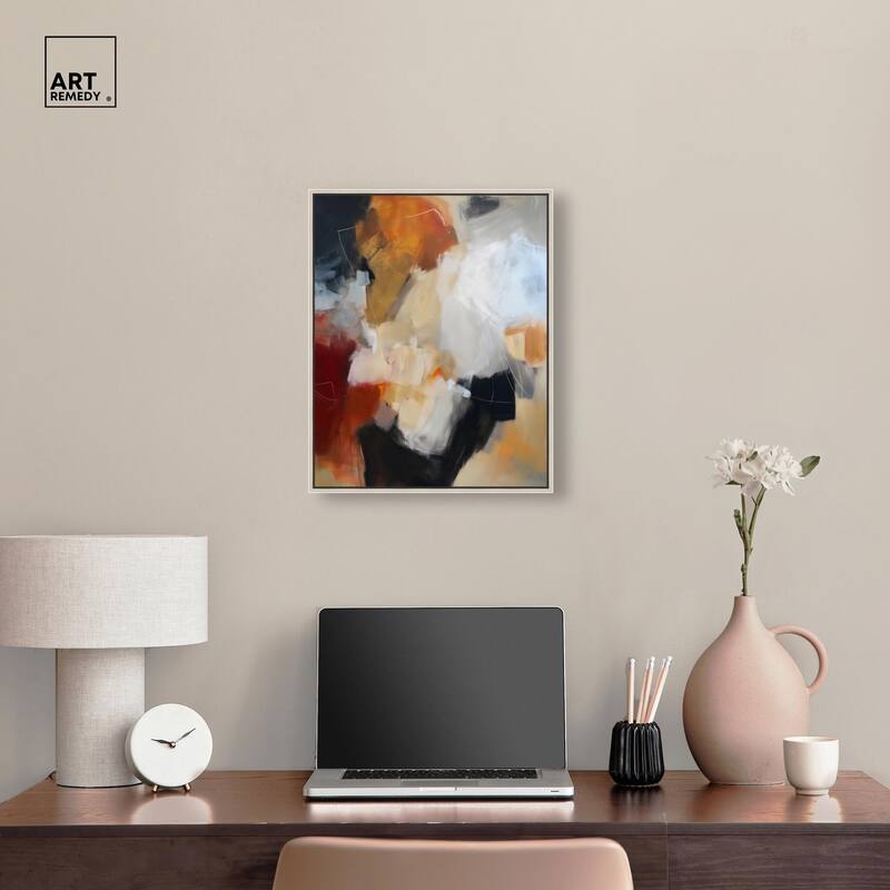 Earth and Fire II Canvas by Art Remedy