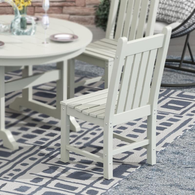 Polytrends Laguna Hdpe All Weather Outdoor Patio Dining Chair