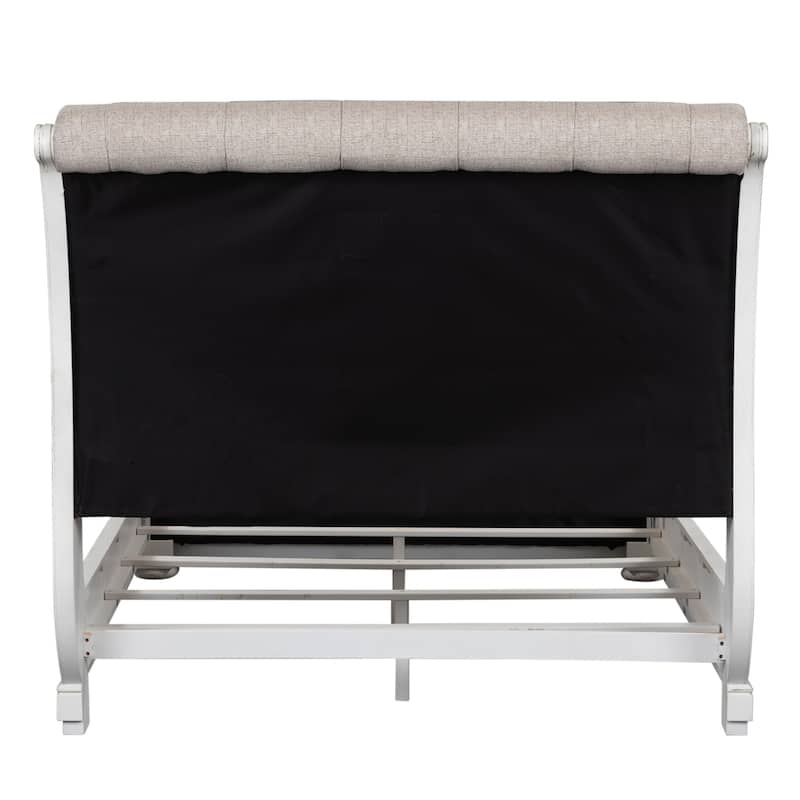 Liberty Furniture Magnolia Manor Upholstered Sleigh Bed, Dresser, Mirror, Chest, Night Stand - California King, King or Queen