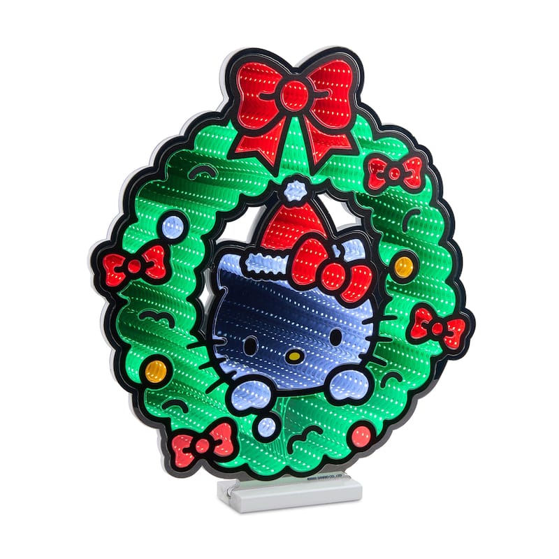 Hello Kitty®️ Wreath Ekkolight 20"H