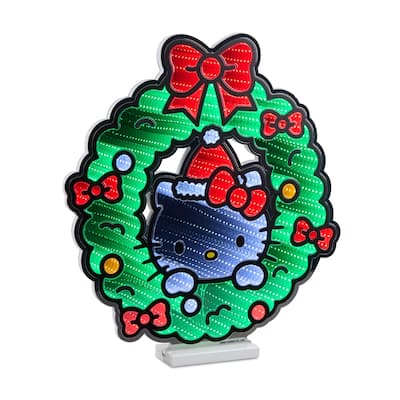 Hello Kitty®️ Wreath Ekkolight 20"H