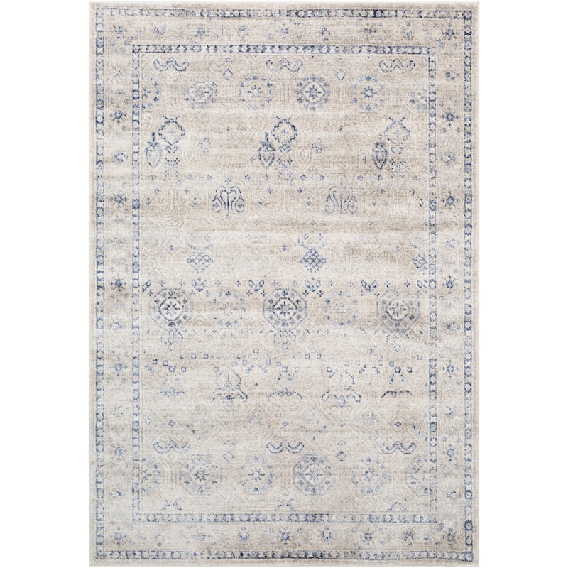Copper Grove Wageningen Distressed Medallion Pattern Area Rug