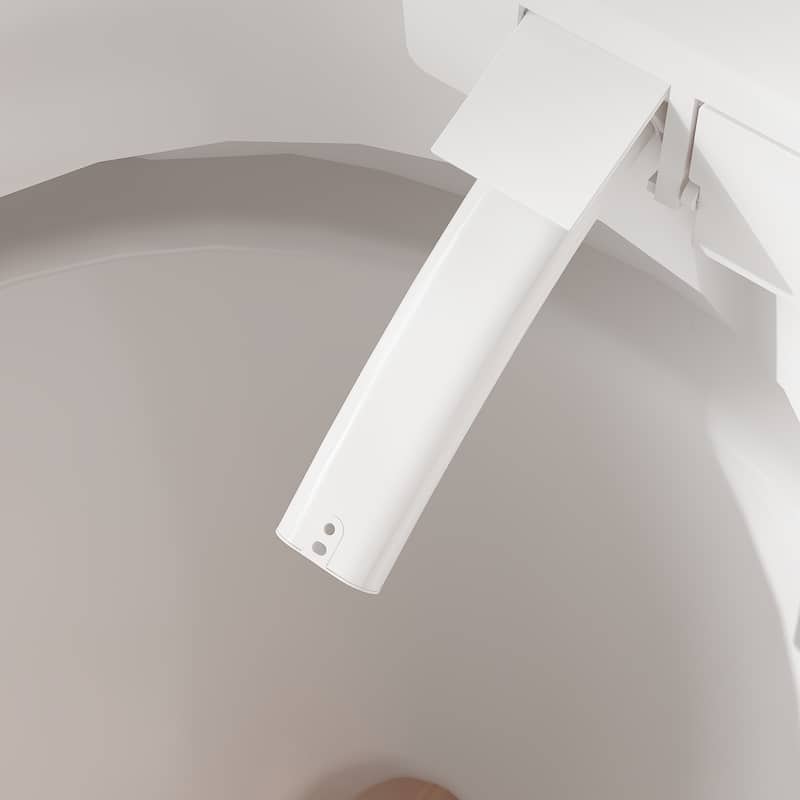 Smart Toilet Heated Seat, Warm Air Dryer, UV-C Sterilization, Auto Flush & Remote Control, One-Piece Intelligent Toilet