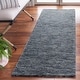 preview thumbnail 27 of 60, SAFAVIEH Handmade Himalaya Alfea Solid Wool Rug 2'3" x 8' Runner - Navy/Grey - Runner