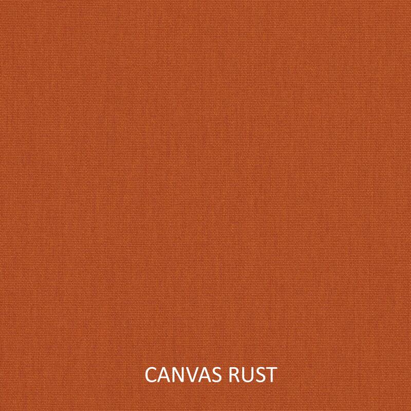 Sunbrella Canvas 57 in x 24 in x 2 in Bench Cushion Bristol - 57 in x 24 in x 2 in - Canvas Rust