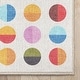 preview thumbnail 11 of 11, Well Woven Crayola Split Dot Modern Geometric Flat-Pile Multi Rug