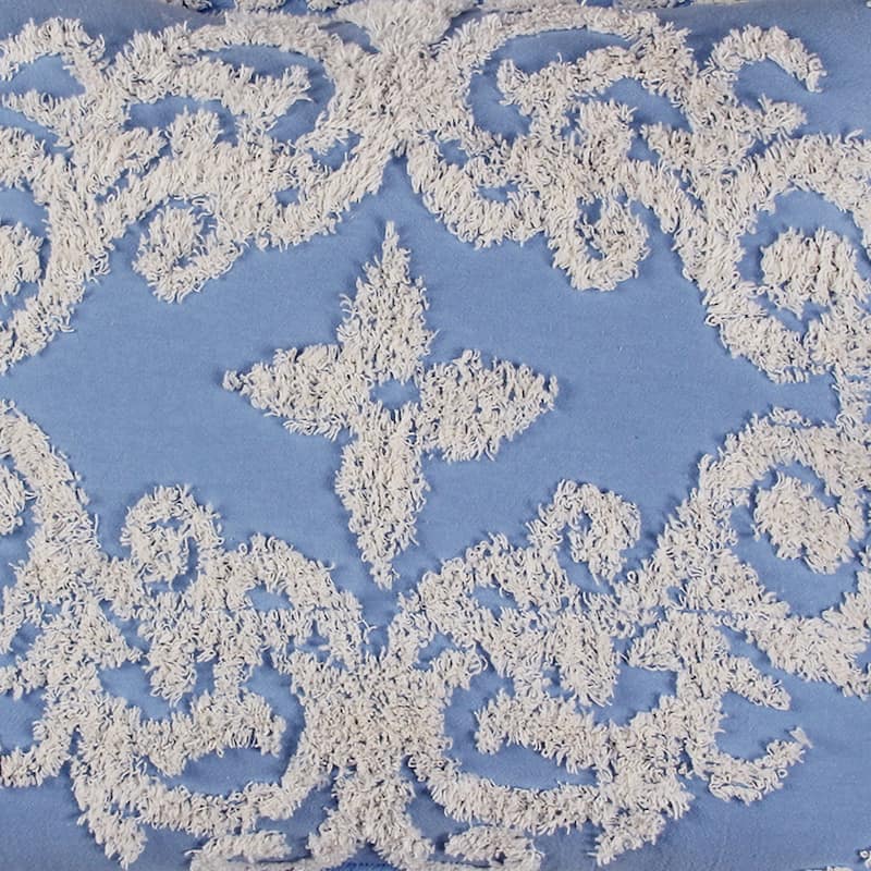 Better Trends Florence Bedspread or Optional Shams, Medallion Design, 100% Cotton Tufted