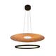 Option Matte Black Metal & Gold Leaf Reflector