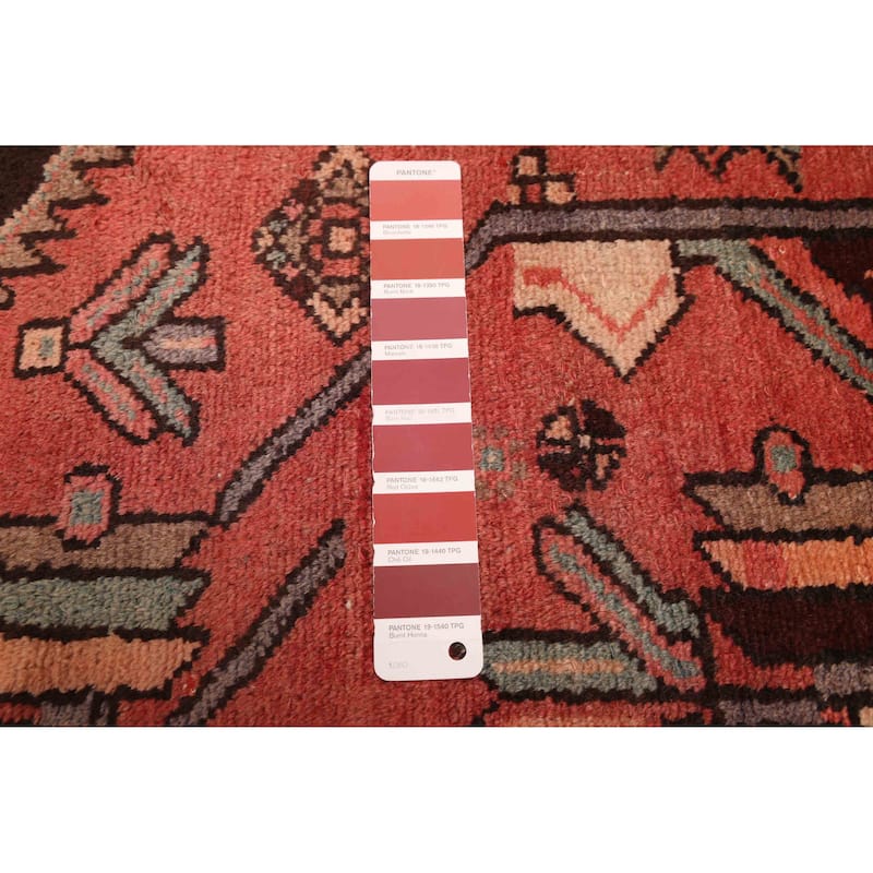 ECARPETGALLERY Hand-knotted Andelz Copper Wool Rug - 3'8 x 7'11