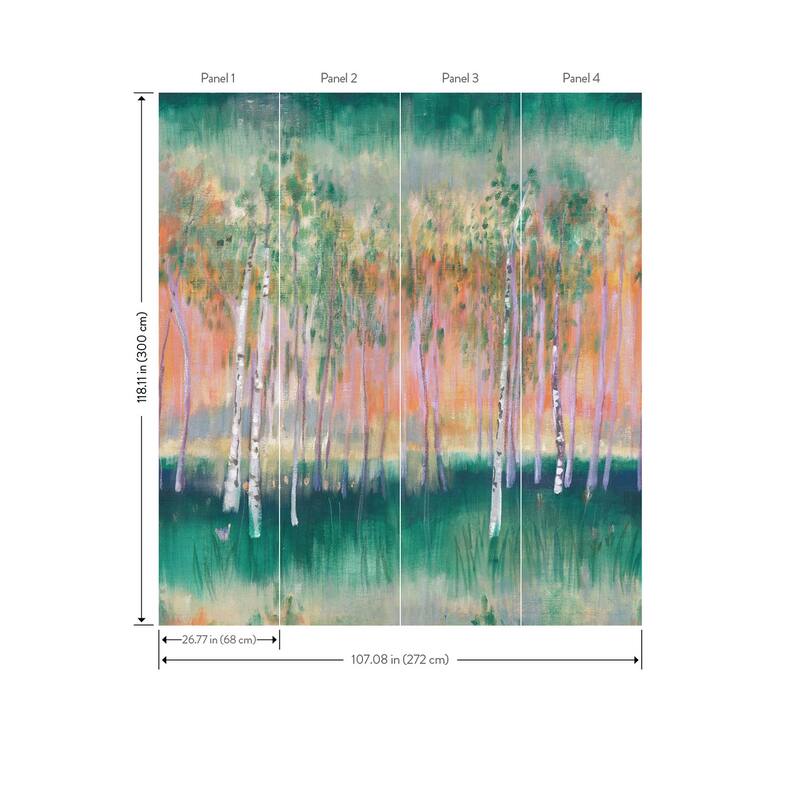 A-Street Prints Primavera Sage Wall Mural