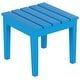 preview thumbnail 91 of 113, Shoreside Modern Poly Eco-Friendly All Weather Reclining Chaise Lounge With Wheels and Side Table (2-Piece Set)