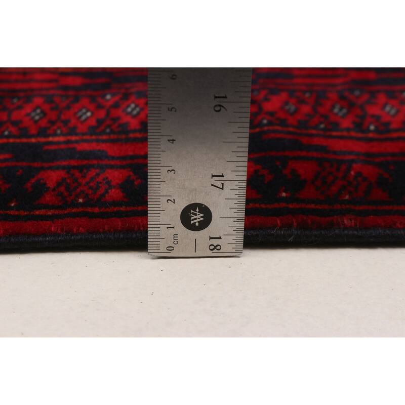 Teimani Red Rug 4'0" x 5'2" - 4'0 x 5'2