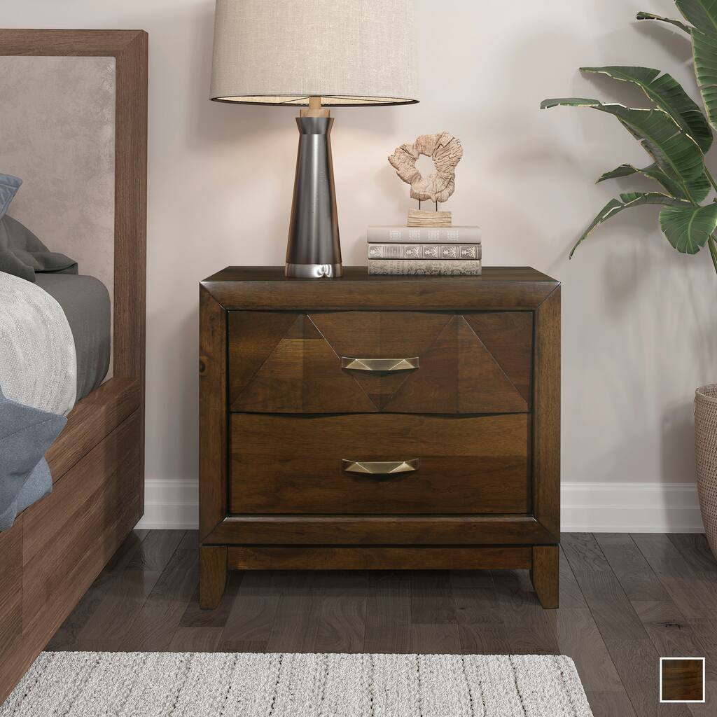 Nicosia 2-Drawer Nightstand