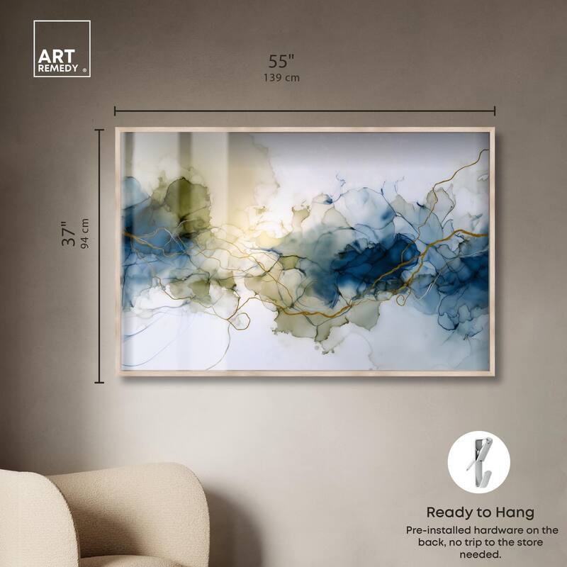 Fluid Geode Shadowbox by Art Remedy