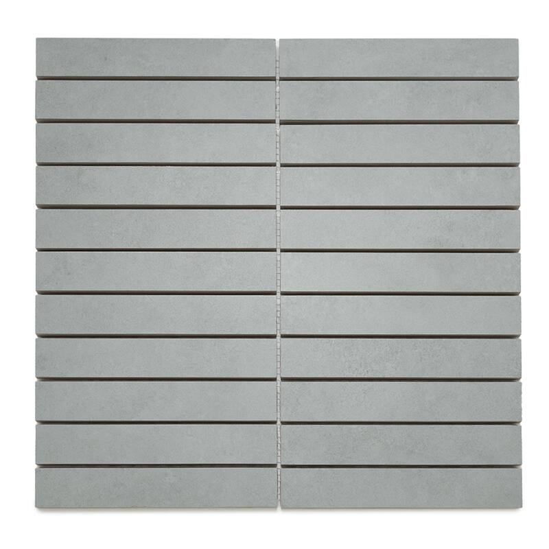 Foundry 1x6 Matte Porcelain Subway Mosaic Tile - Floor, Wall, Backsplash