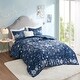 preview thumbnail 7 of 13, Intelligent Design Luna Navy Celestial Comforter Set