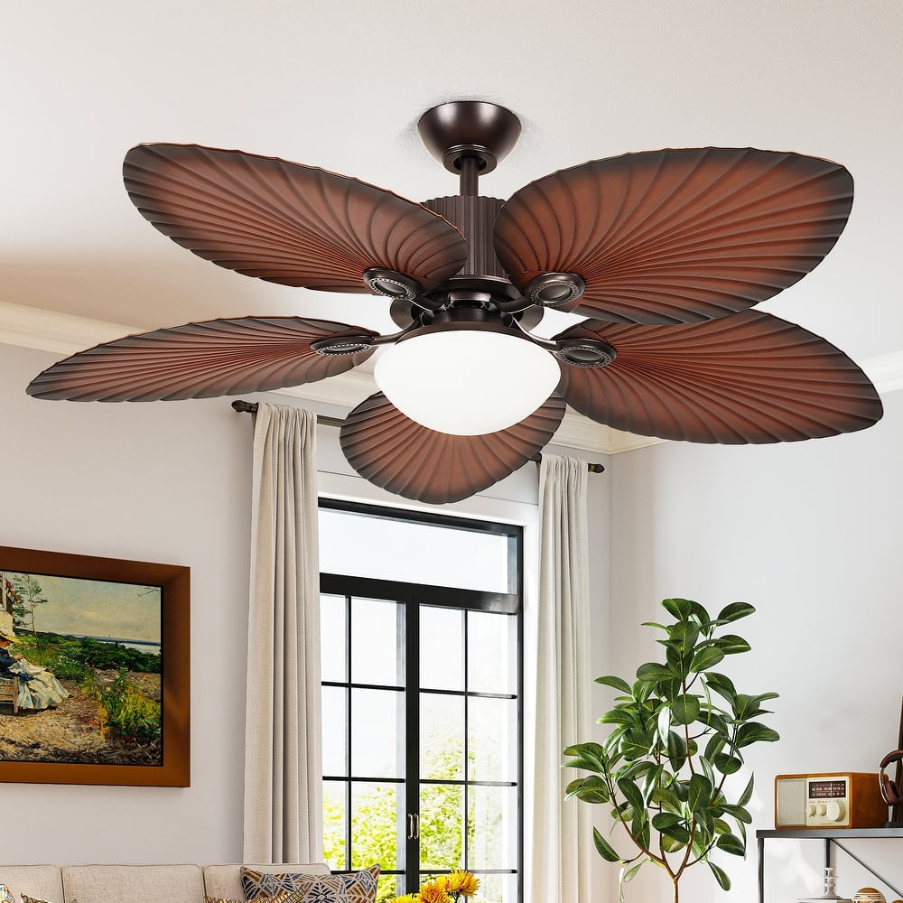 Moasis 52" Tropical Ceiling Fans Collection with Remote