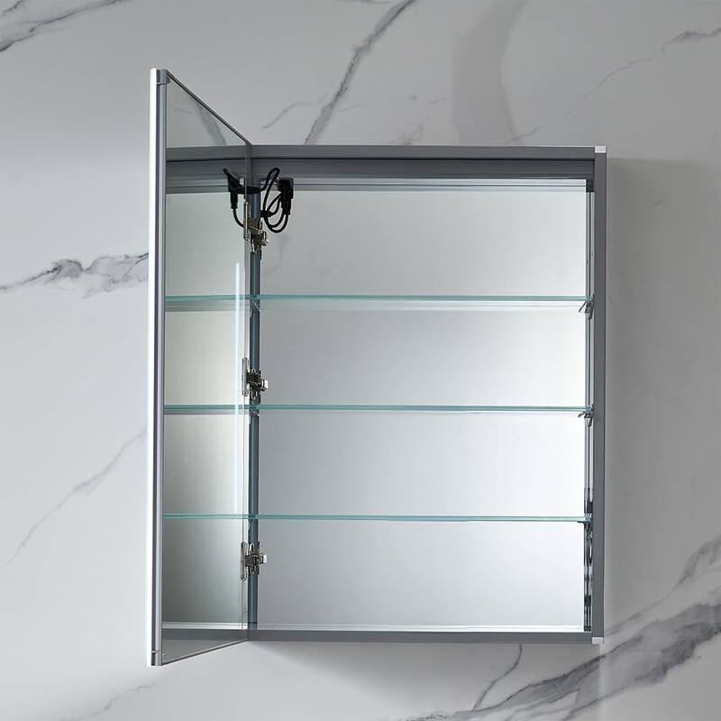 Blossom LED Lighted Medicine Cabinet with Mirror
