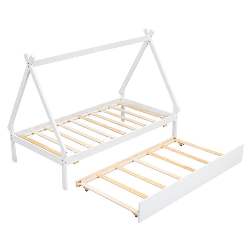Twin size Tent Floor Bed