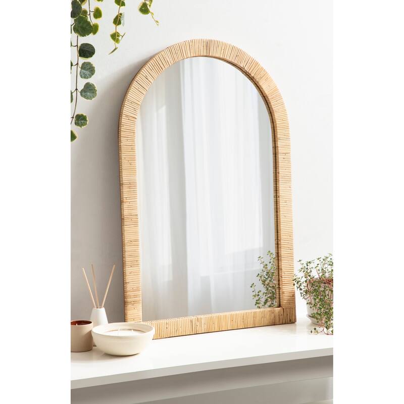 Kate and Laurel Rahfy Arch Framed Wall Mirror