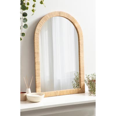 Kate and Laurel Rahfy Arch Framed Wall Mirror