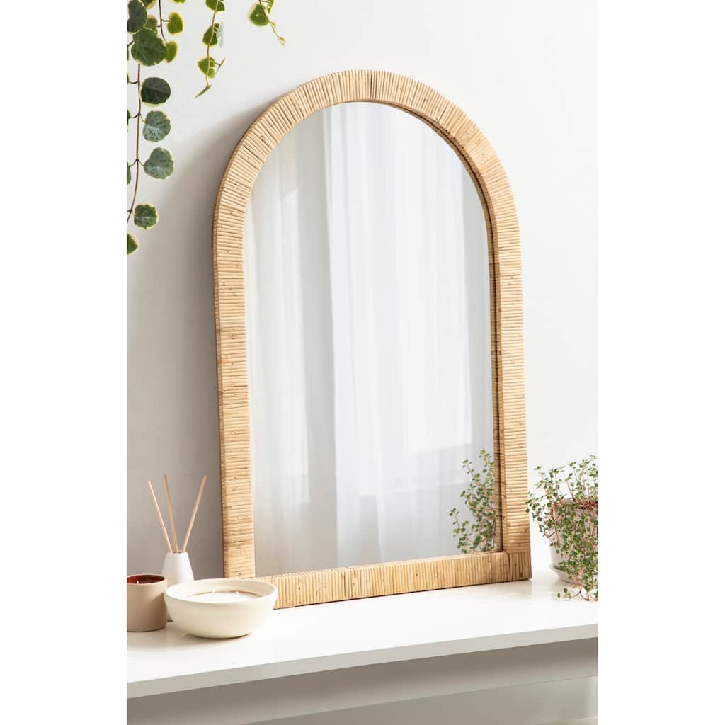 Kate and Laurel Rahfy Arch Framed Wall Mirror