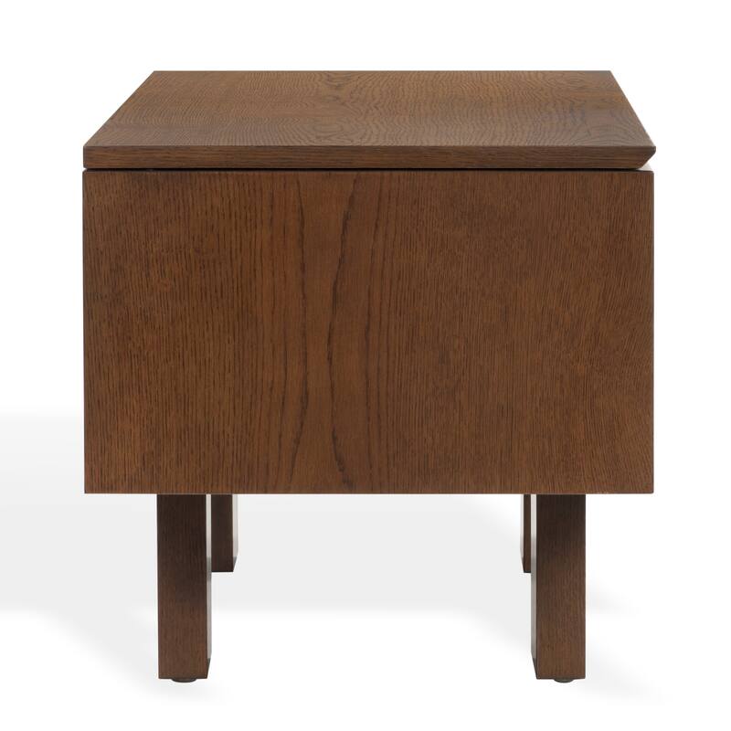 SAFAVIEH Couture Sherianya Wood Storage Bench - 50"W x 18"D x 18"H