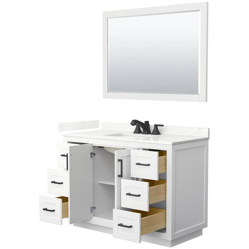 Wyndham Collection WCF292948S-QTZ-US3M46 Miranda 48" Free Standing