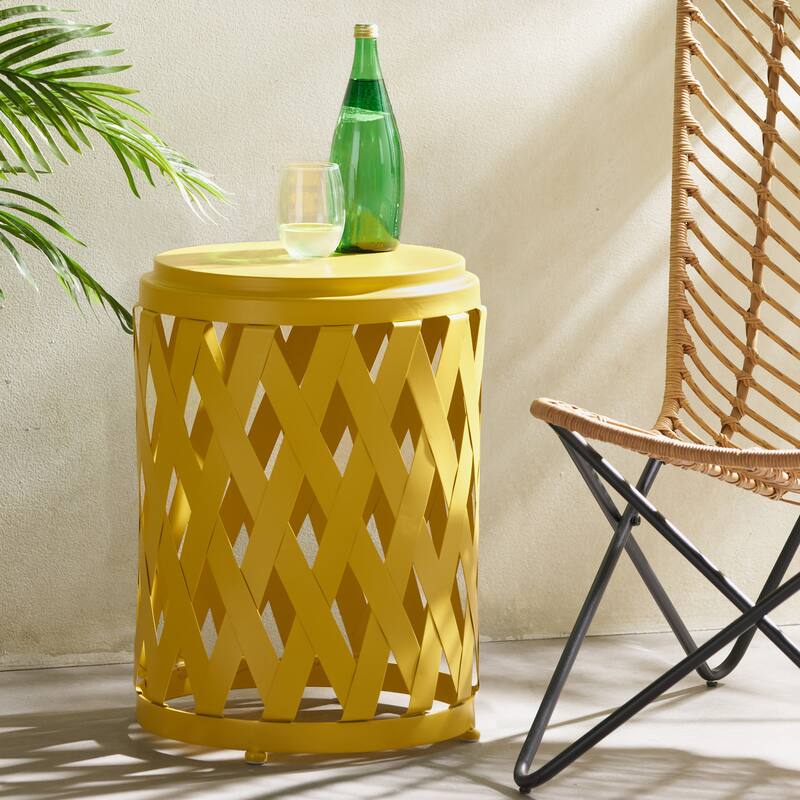 Vibrant Patio Side Table
