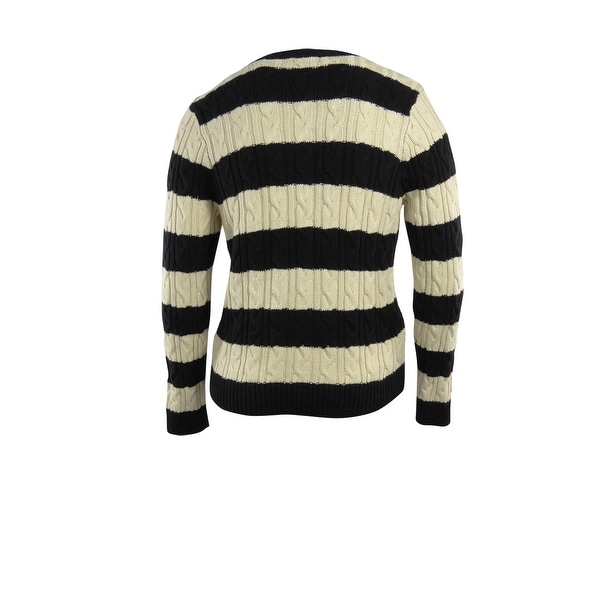 jeanne pierre cable knit sweater