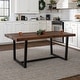 preview thumbnail 4 of 24, Middlebrook Solid Wood 72-inch Distressed Dining Table