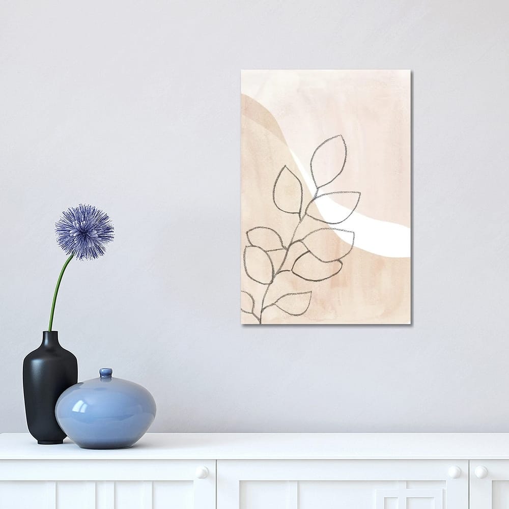 iCanvas "Neutral Plant" by Whales Way Canvas Print