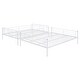 preview thumbnail 6 of 14, Full XL Over Queen Size Metal Bunk Bed with Safety Guardrails