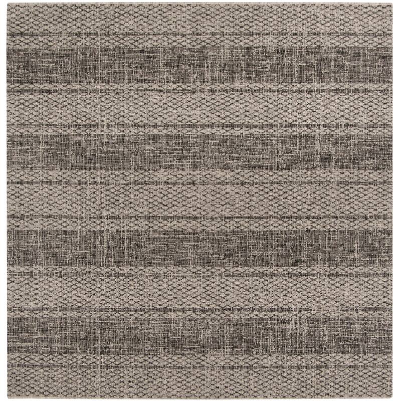 SAFAVIEH Courtyard Nanci Stripe Indoor/ Outdoor Waterproof Patio Backyard Rug