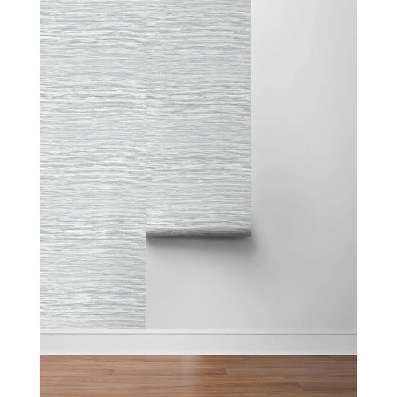 NextWall Cyrus Faux Grasscloth Peel and Stick Wallpaper