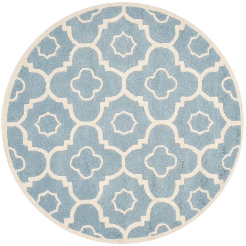 SAFAVIEH Handmade Chatham Franziska Modern Wool Rug