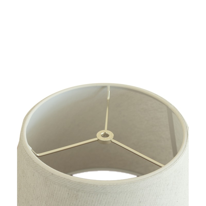 Textured Oatmeal Empire Hardback Lamp Shade