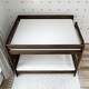 preview thumbnail 1 of 7, Max & Lily Farmhouse Queen over Queen Bunk Bed with Guardrails Barnwood Brown