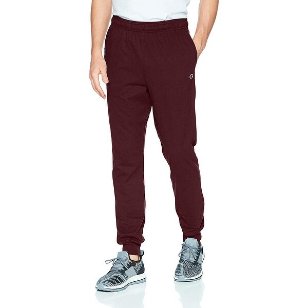 maroon joggers men