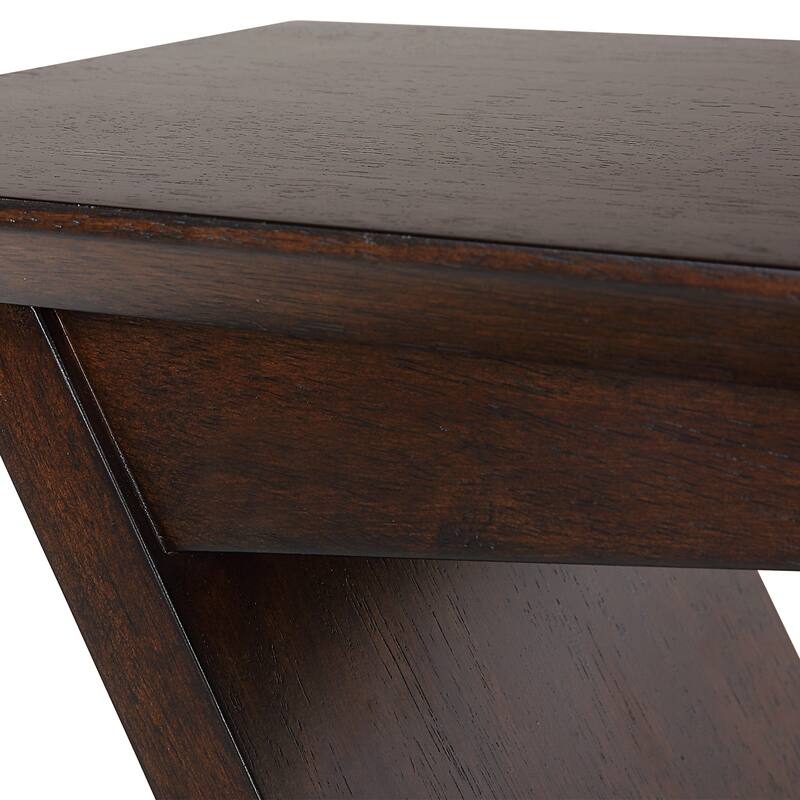 Uttermost Breakthrough Modern Accent Table - 17.25"W x 22"H x 11.75"D