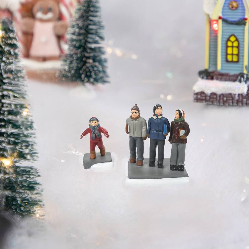 Dept 56 a Christmas Story C'mon Guys Wait Up Christmas Figure