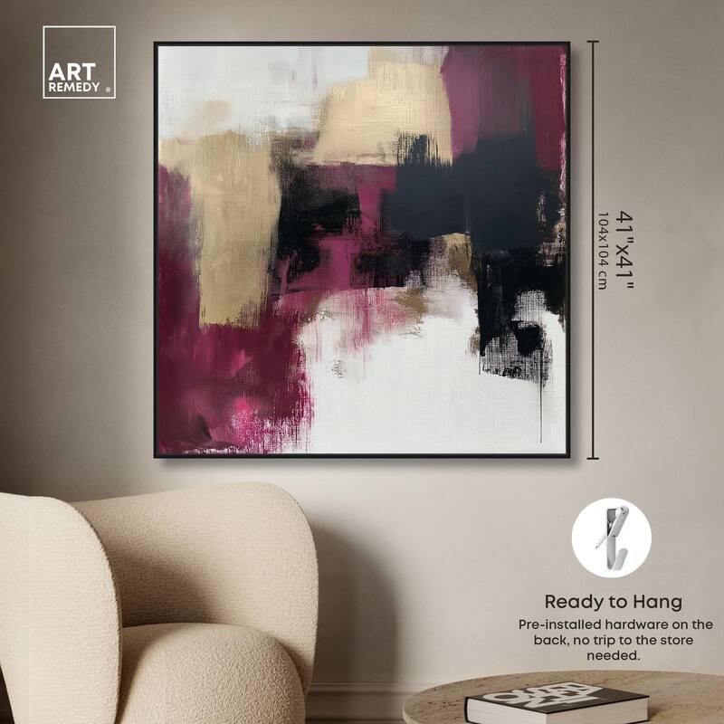 Golden Dusk I Canvas by Art Remedy